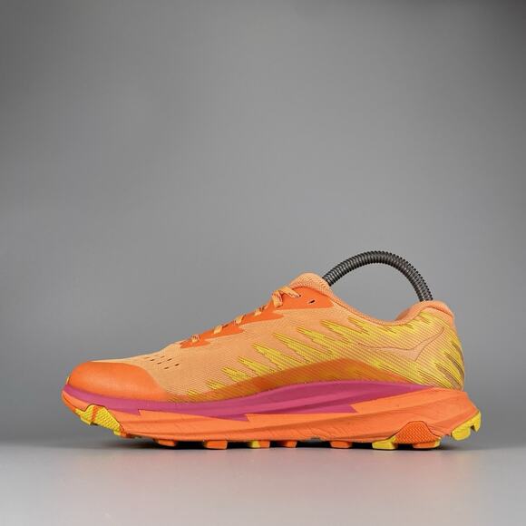 Hoka One One Torrent 3 Women’s 7 B Orange Purple Trail Running Shoes Sneaker GUC - Picture 7 of 9